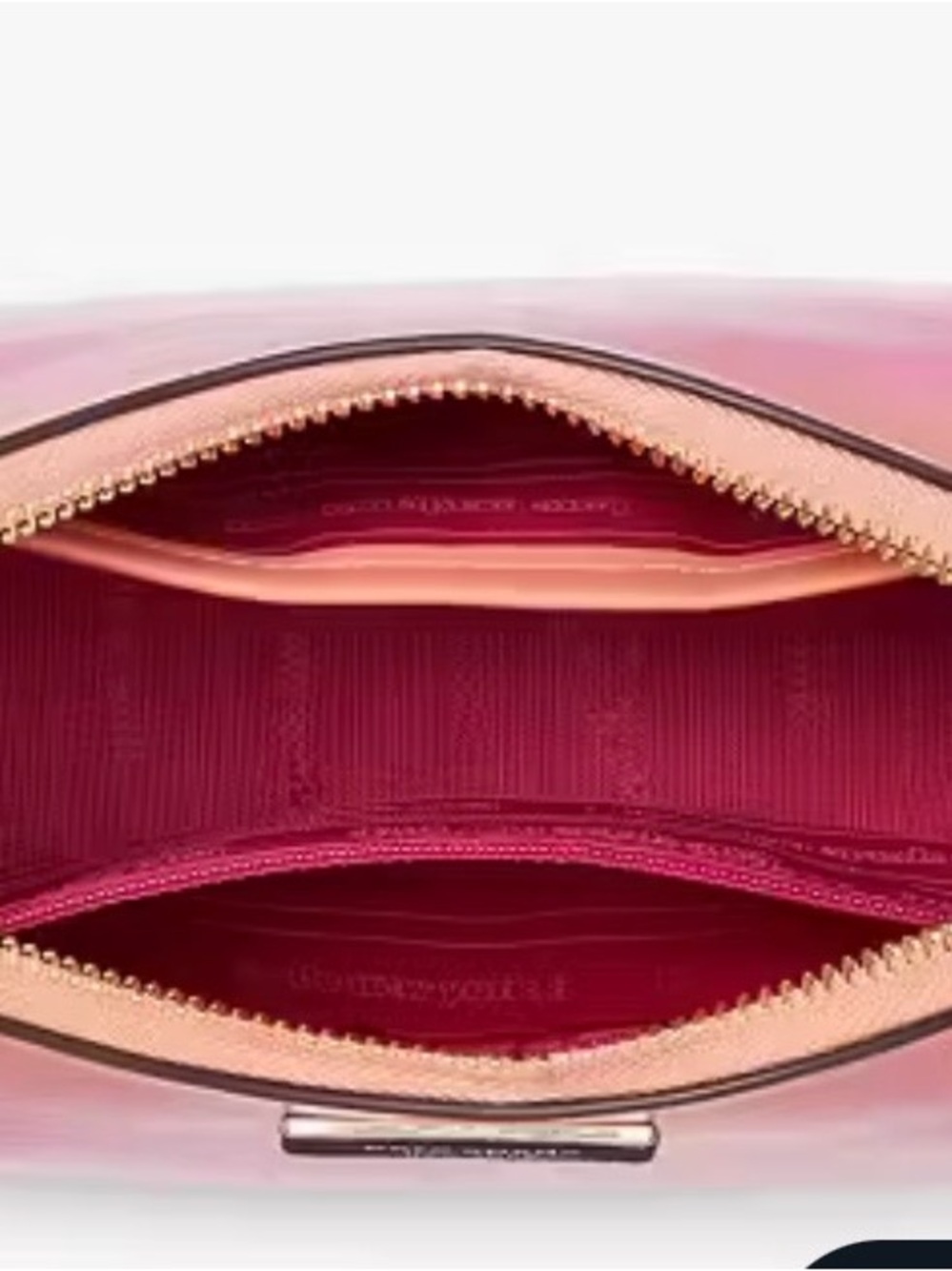 NWT Kate Spade Sam Icon Ombre Small Convertible Crossbody Melon Ball - Picture 13 of 13